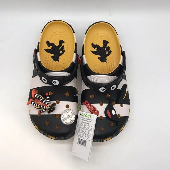 NEW McDonald's x Crocs Hamburgler Classic Clogs M8 - W10  Jibbitz 208472-90H