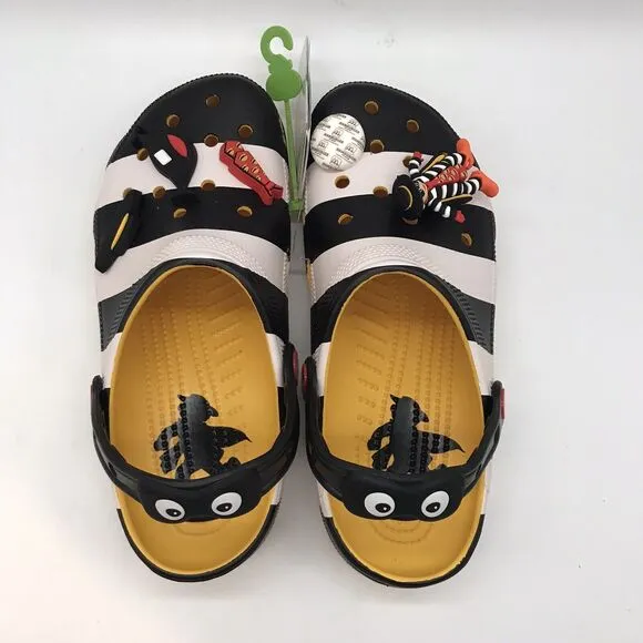 NEW McDonald's x Crocs Hamburgler Classic Clogs M8 - W10  Jibbitz 208472-90H