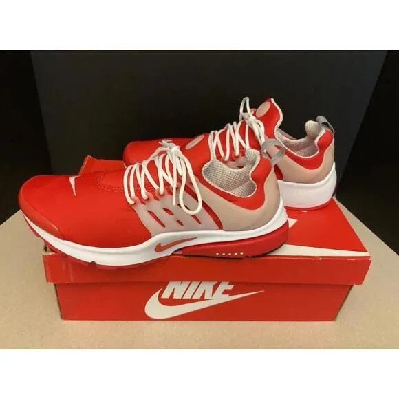 New! Mens Nike Air Presto Comet Red Running Shoes. Size L 11- 12. Awesome Shoes!