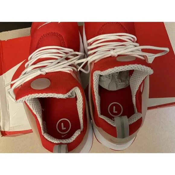 New! Mens Nike Air Presto Comet Red Running Shoes. Size L 11- 12. Awesome Shoes!