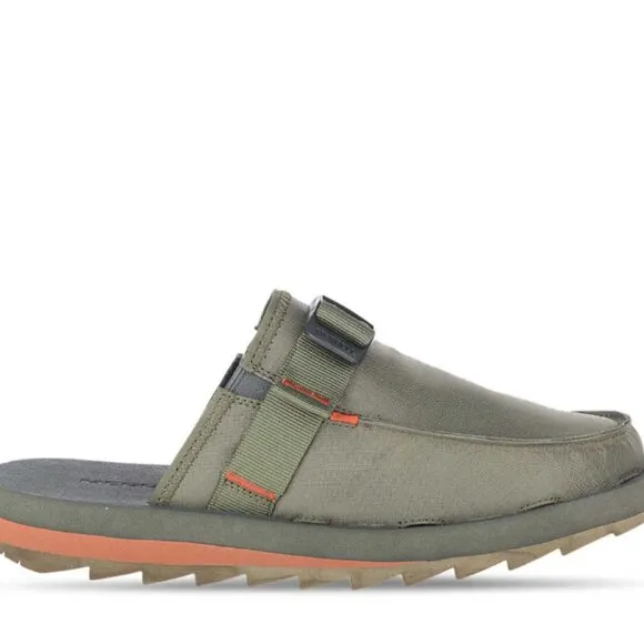new Merrell Alpine Clogs Slip On Olive Green Neoprene Women's  253