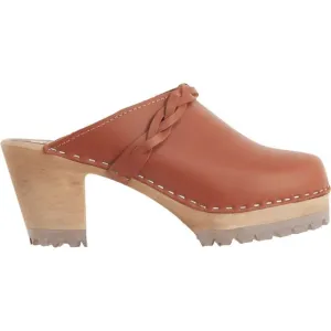 NEW MIA Made in Europe Elsa Swedish Clogs  Italian Leather,Open Back Women 367sn