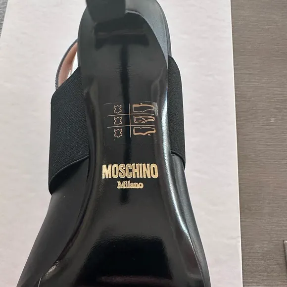 New Moschino Slingback Heels