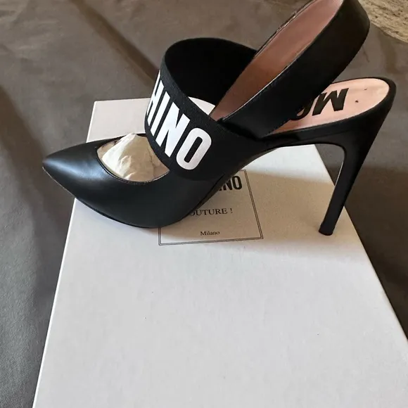 New Moschino Slingback Heels