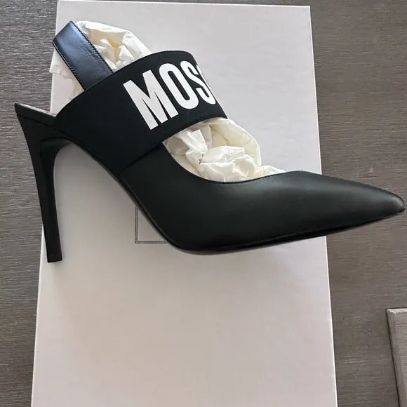 New Moschino Slingback Heels
