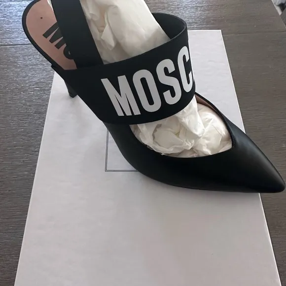 New Moschino Slingback Heels
