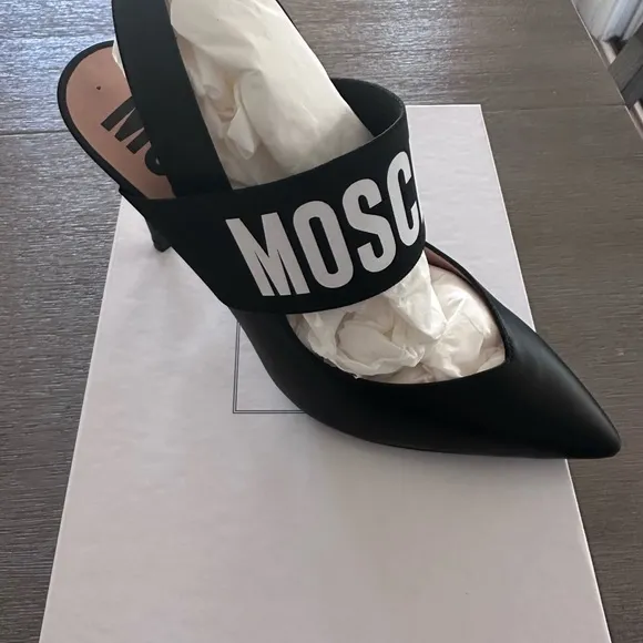 New Moschino Slingback Heels