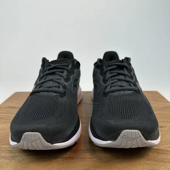 New NIB Mens Saucony Ride 14 Black Athletic Road Running Shoes Sneaker Size 12 M