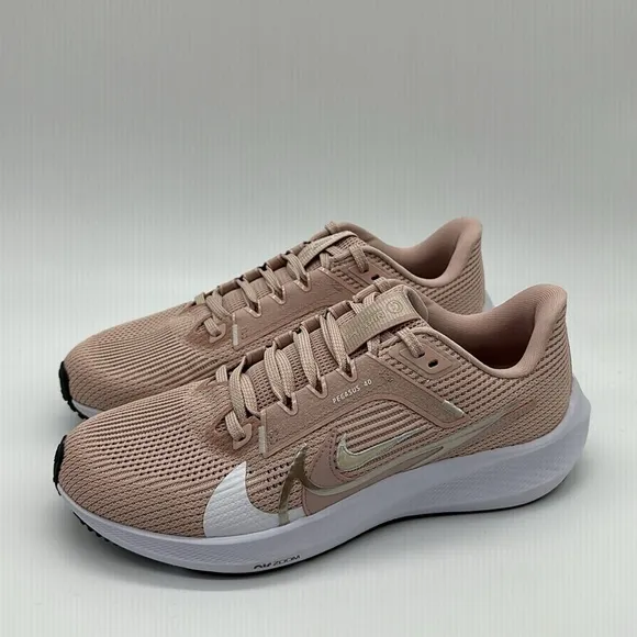 New Nike Air Zoom Pegasus 40 FQ0208-601 Women's Pink Oxford Running Shoes NWOB