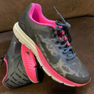 New Nike Air Zoom Structure  17 Running Shoes Black Pink Womens 7.5 US 38.5 EUR