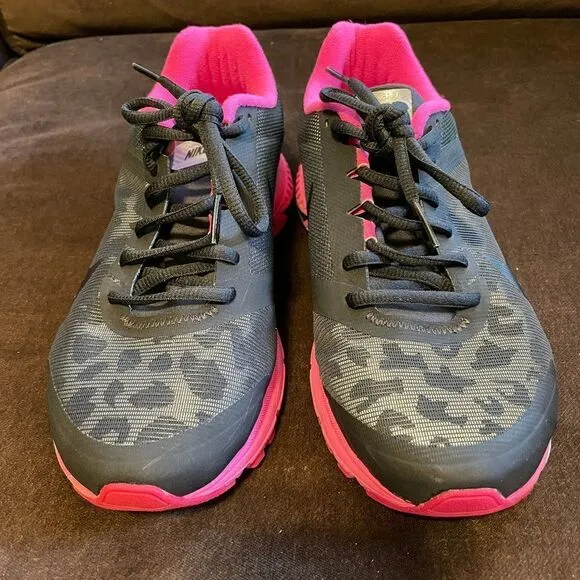 New Nike Air Zoom Structure  17 Running Shoes Black Pink Womens 7.5 US 38.5 EUR