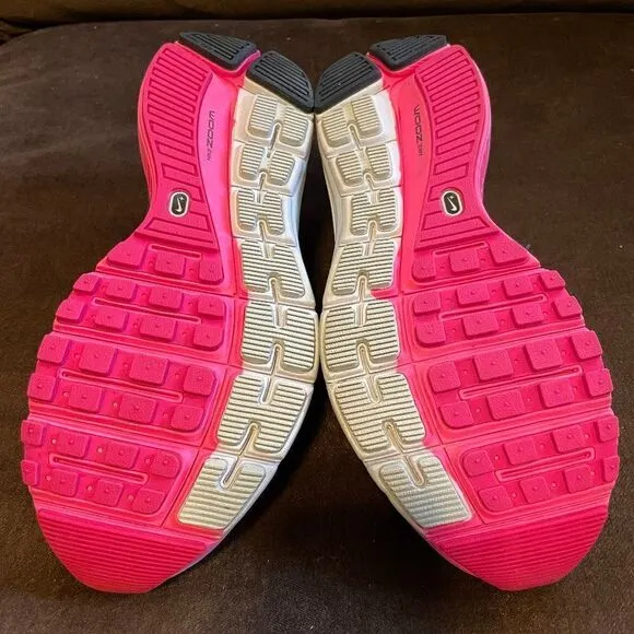 New Nike Air Zoom Structure  17 Running Shoes Black Pink Womens 7.5 US 38.5 EUR