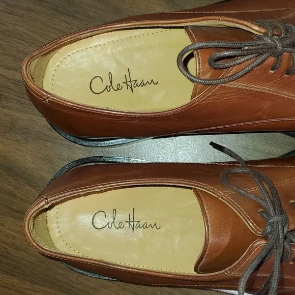 NEW NWT Cole Haan Jackson Split Toe Leather Oxfords Size 10M C06859‎
