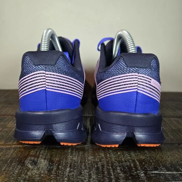 NEW ON CloudGo Womens Size 7 Comfy Running Shoes Sneaker Blue Purple Orange