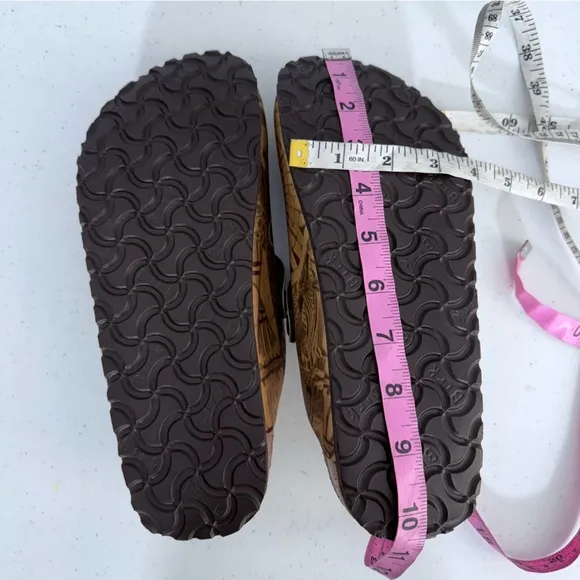 NEW Papillio by Birkenstock Boston Clogs Patterned 245 Size 7 Narrow
