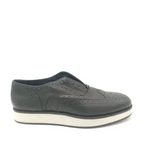 NEW Rag &amp; Bone Meli Wingtip Oxford Womens 38 Refined Chic Y2K Dark Academia