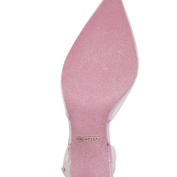 NEW Rare pink ALDO Barbie kitten heels sz 7.5