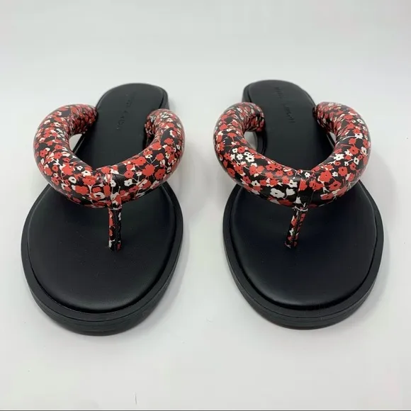 NEW! Rebecca Minkoff Senet Flip Flop in Red Floral