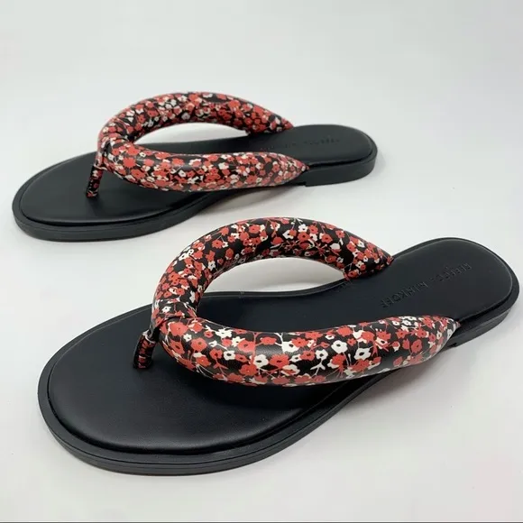 NEW! Rebecca Minkoff Senet Flip Flop in Red Floral