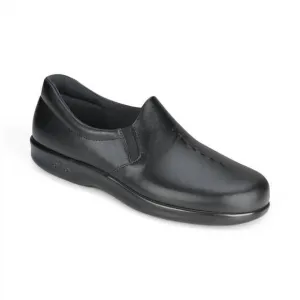 NEW SAS women's viva slip on loafer - double wide width in black