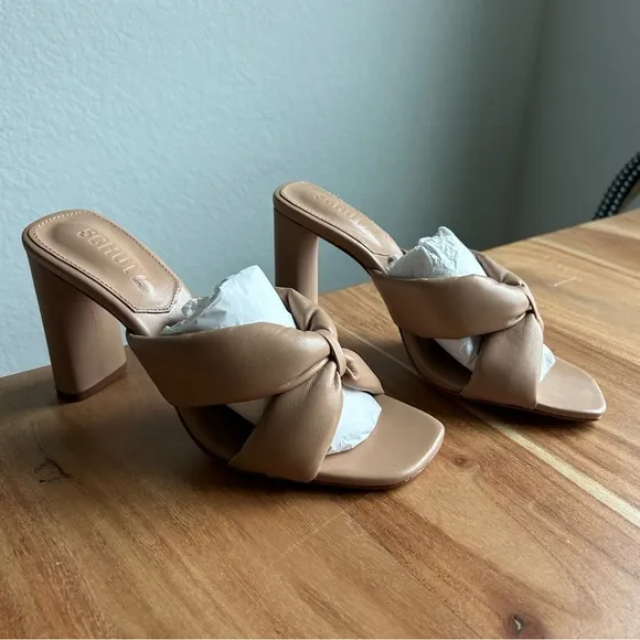 New Schutz Fairy High Mules Heels