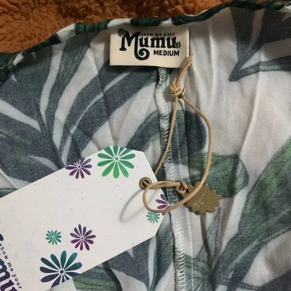 NEW Show me your mumu Karmyn kimono cape in Peruvian palm Size Medium