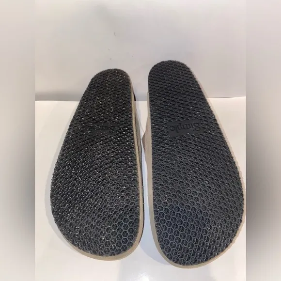New Simple Suede Clogs Taupe Unisex Men Size 9 Women 11 Slip On Summer Comfort