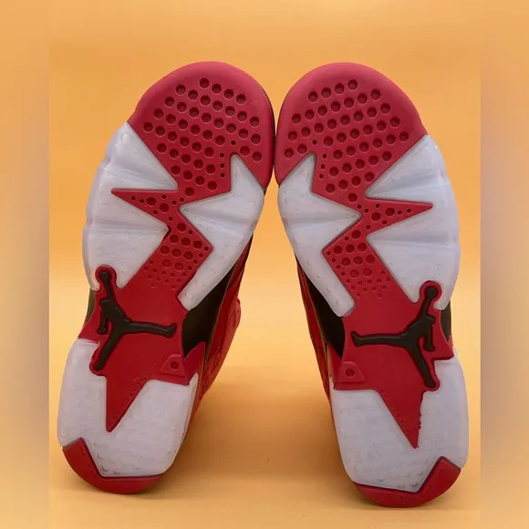 NEW Size 6Y Nike Air Jordan MVP Basketball Shoes Gym Red  / Black Boys