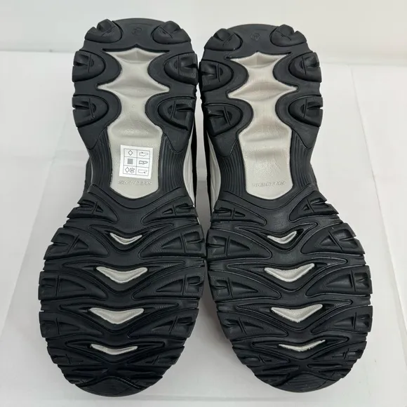 New Skechers After Burn M Fit Wonted Gray Black Mens Extra Wide Slip On Sneakers