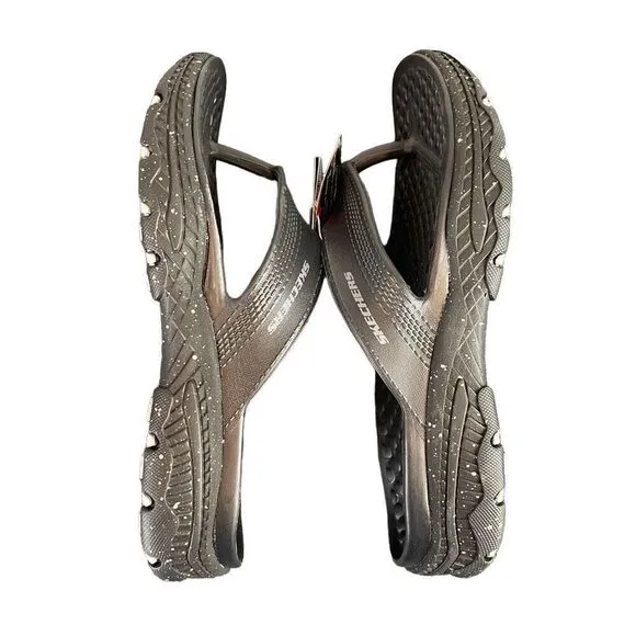 New Skechers Mens Foamies Creston Ultra Take a Break 3 Point Sandal Flip-flop Si