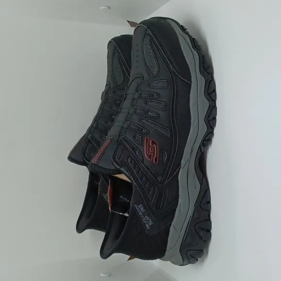 New Skechers Slip ins After Burn M Fit Ridgeburn Sz 11.5