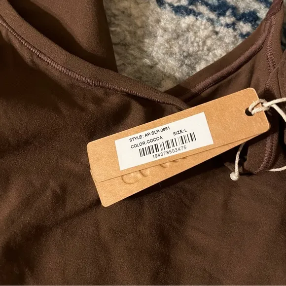 New Skims Fits everybody slip mini dress in Cocoa brown Size Large