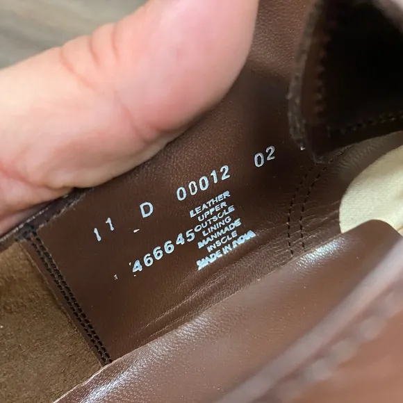 NEW Stacy Adams Madison Brown Oxfords 11 D