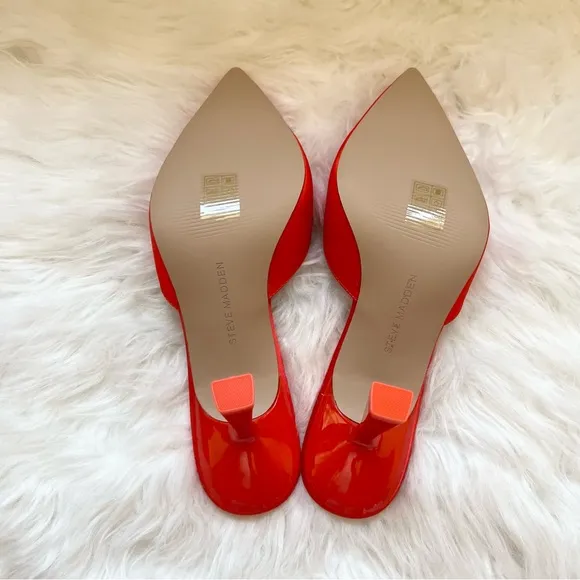 New! STEVE MADDEN Luxe City Embellished Satin Heeled Mules