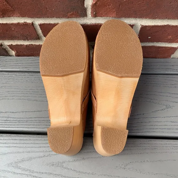 New Swedish Hasbeens Classic Clogs, 40/10