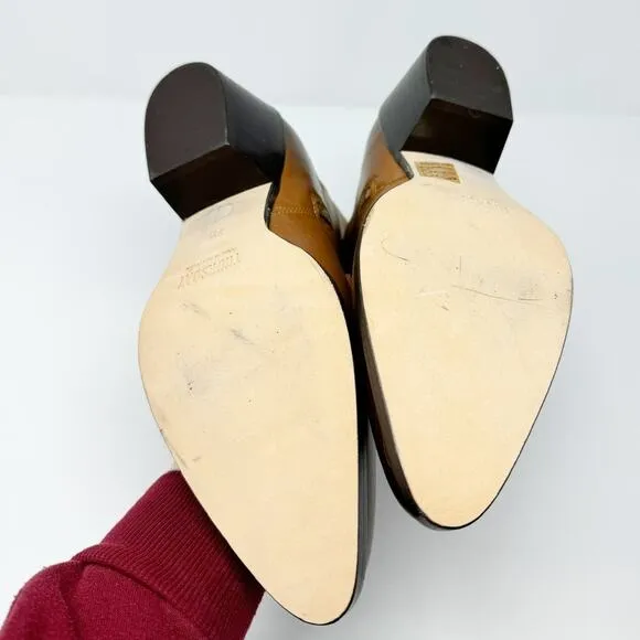 NEW Thursday Boot Co. Sedona Country Star Brown Ankle Zipper Western Booties 7.5