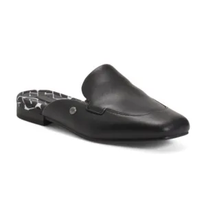 NEW UGG Leather Janaya Flat Mules black for women 563mn
