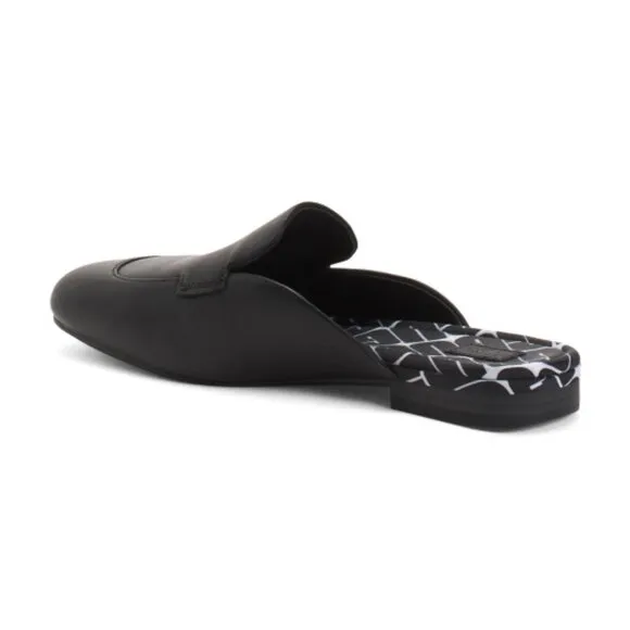 NEW UGG Leather Janaya Flat Mules black for women 563mn