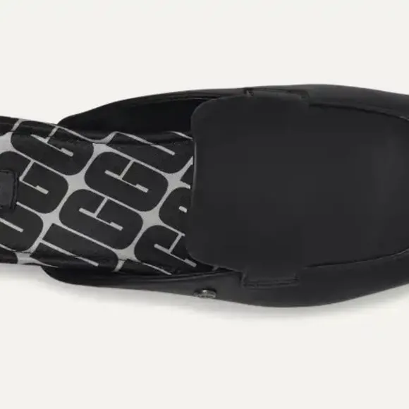 NEW UGG Leather Janaya Flat Mules black for women 563mn
