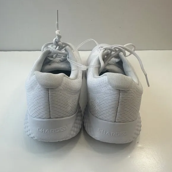 New Under Armour Charged Rogue 3 Running Shoes Lightweight White Womens Size 12