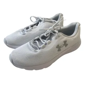 New Under Armour Charged Rogue 3 Running Shoes Lightweight White Womens Size 12