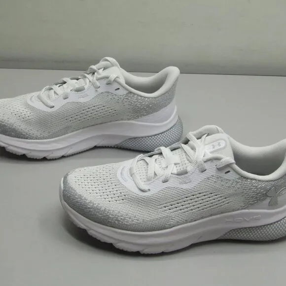 NEW UNDER ARMOUR Womens HOVR Turbulence 2 Sneakers Size 6.5 Running  White UA