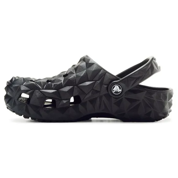 NEW UNISEX CROCS - Classic Style - Geometric Shapes - Sz 9 Women / Sz 7 Men’s