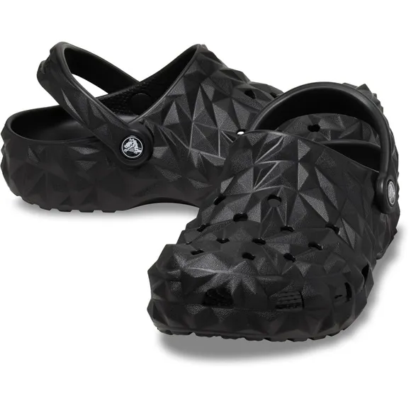 NEW UNISEX CROCS - Classic Style - Geometric Shapes - Sz 9 Women / Sz 7 Men’s