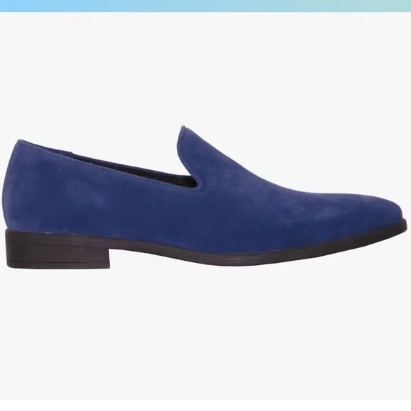New VANGELO Men Dress Shoe Vallo-3 King-5 Loafer Slip-on  8Wide