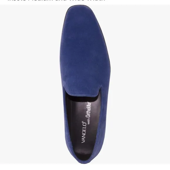 New VANGELO Men Dress Shoe Vallo-3 King-5 Loafer Slip-on  8Wide