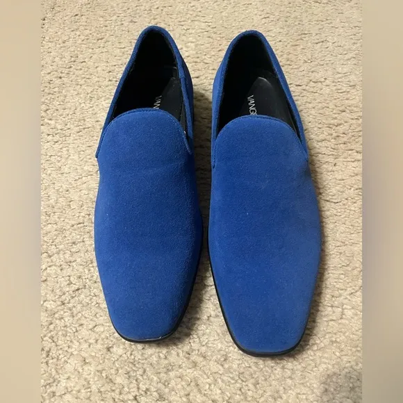 New VANGELO Men Dress Shoe Vallo-3 King-5 Loafer Slip-on  8Wide