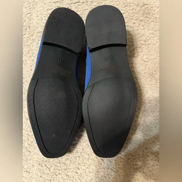 New VANGELO Men Dress Shoe Vallo-3 King-5 Loafer Slip-on  8Wide