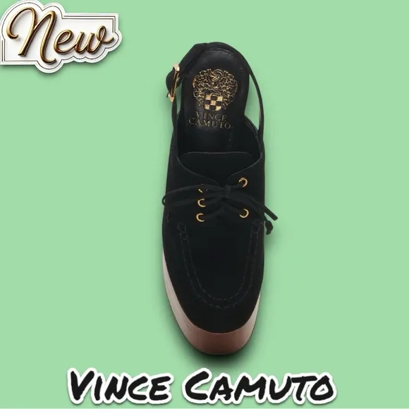 New Vince Camuto Inerta Slingback Platform Clog Heels Women
