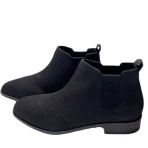 NEW VIVAIA Ryan 2.0 Slip On Black Mesh Water Repellant Knit Booties Size 9.5